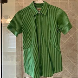 Talbots short sleeve button down shirt